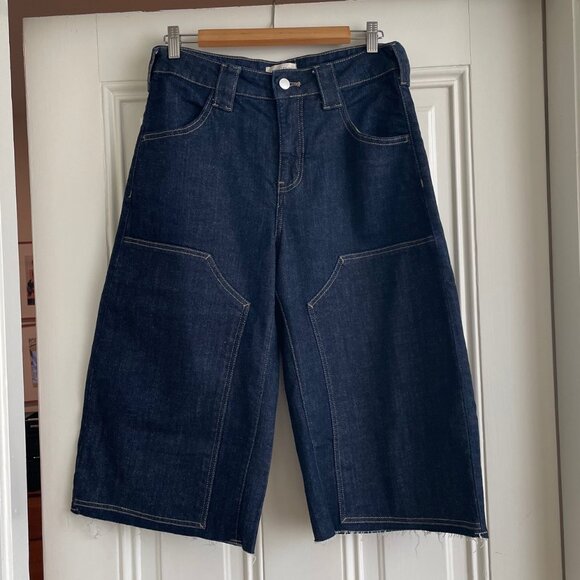 The Myra Low-Rise Carpenter Jeans by Pilcro: Crop Barrel Edition Size 28 - Picture 9 of 11